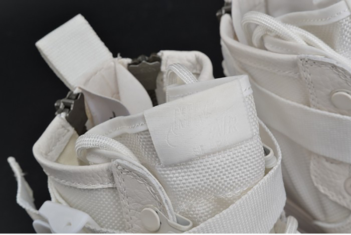 Nike Air Force 1 Mid "Triple Ivory" white AA6655-100
