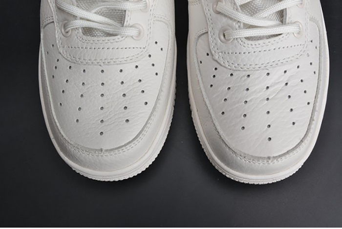Nike Air Force 1 Mid "Triple Ivory" white AA6655-100