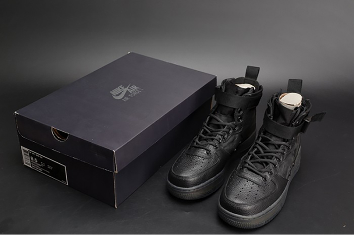 Nike Air Force 1 Mid "Tiger Camo" black mens AA7345-001