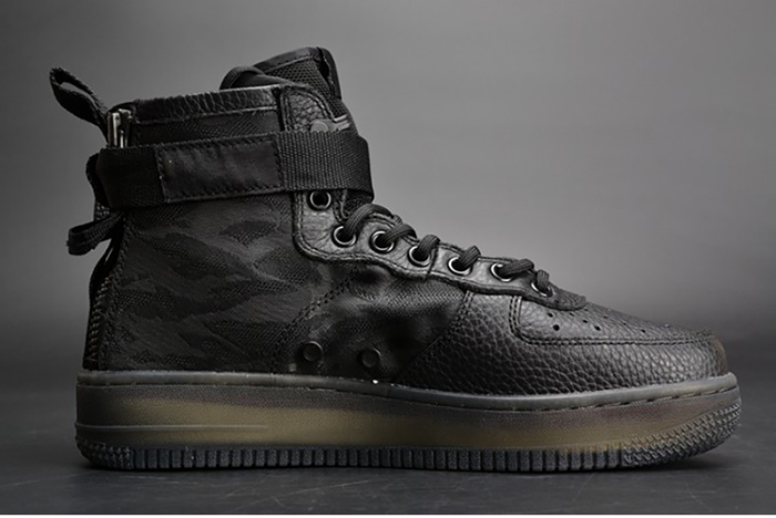 Nike Air Force 1 Mid "Tiger Camo" black mens AA7345-001