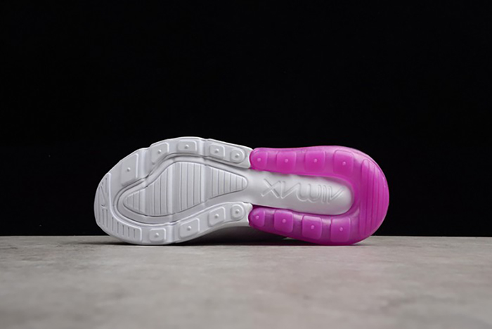 Nike womens  Air Max 270 white purple AH6789 106