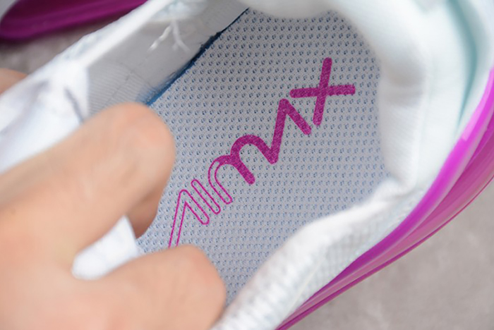 Nike womens  Air Max 270 white purple AH6789 106