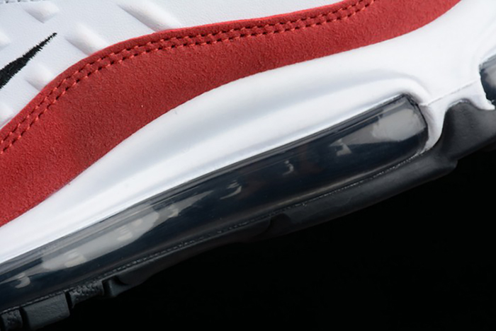 Nike mens Air Max 98 "Gym Red" White/Black-Gym AH6799-101