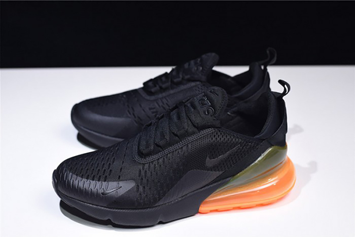 NIKE mens AIR MAX 270 "Tonal Orange" black  AH8050-008