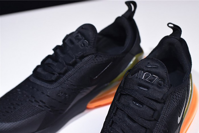 NIKE mens AIR MAX 270 "Tonal Orange" black  AH8050-008