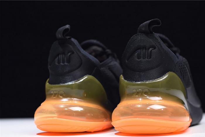 NIKE mens AIR MAX 270 "Tonal Orange" black  AH8050-008
