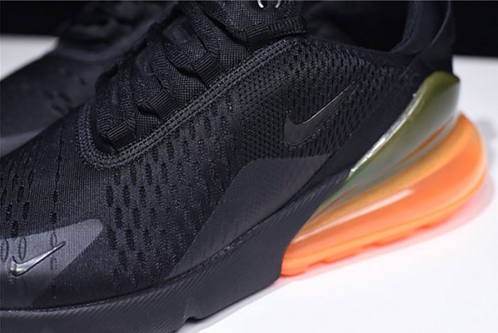 NIKE mens AIR MAX 270 "Tonal Orange" black  AH8050-008