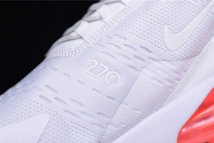 NIKE mens AIR MAX 270 WHITE HOT PUNCH AH8050-103