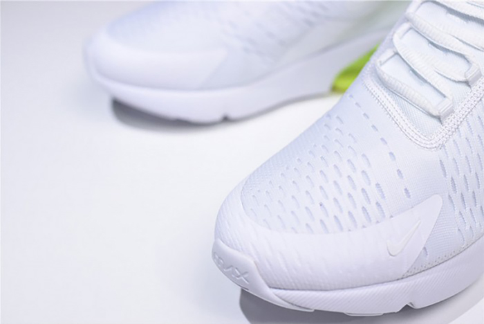 NIKE mens AIR MAX 270 "WHITE VOLT" AH8050-104
