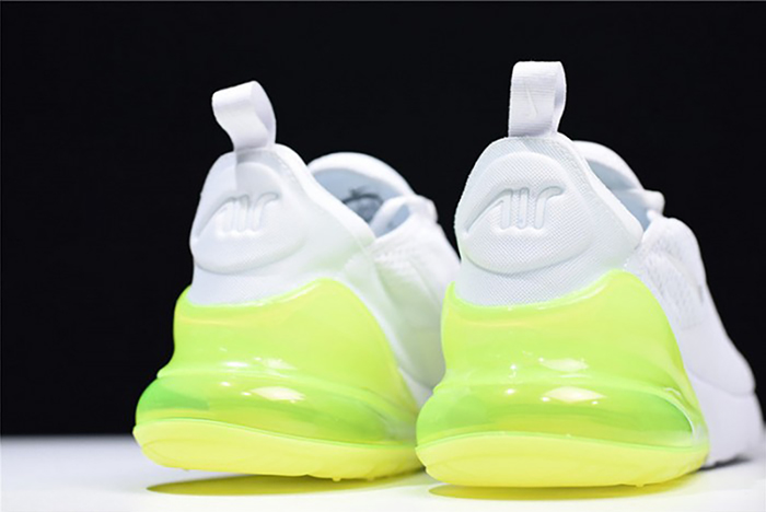 NIKE mens AIR MAX 270 "WHITE VOLT" AH8050-104