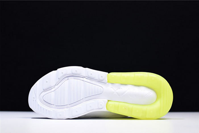 NIKE mens AIR MAX 270 "WHITE VOLT" AH8050-104