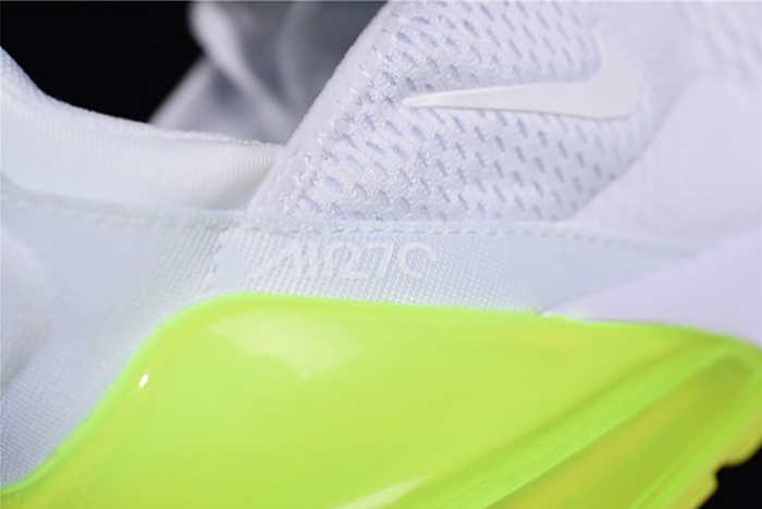 NIKE mens AIR MAX 270 "WHITE VOLT" AH8050-104