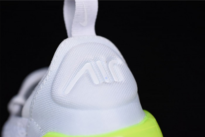 NIKE mens AIR MAX 270 "WHITE VOLT" AH8050-104