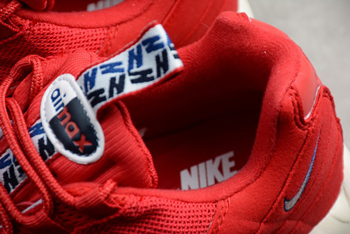 Nike mens AIR MAX 95 TT "PULL TAB"  gym red/ sail-gym-blue AJ1844-600