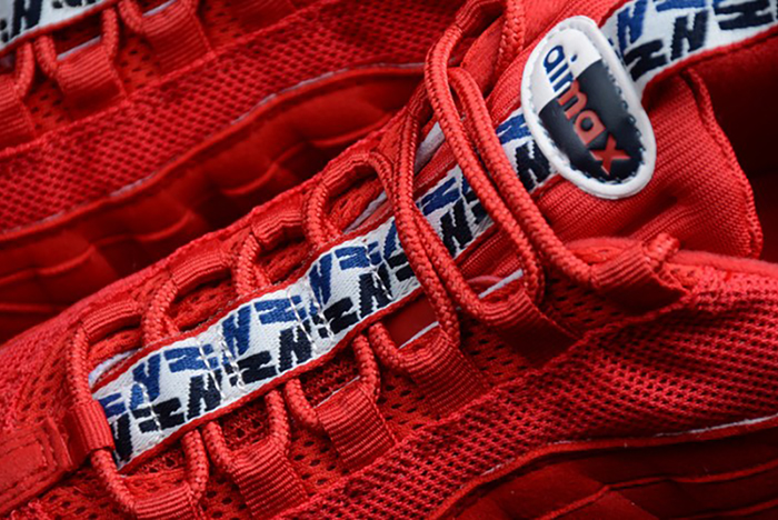 Nike mens AIR MAX 95 TT "PULL TAB"  gym red/ sail-gym-blue AJ1844-600