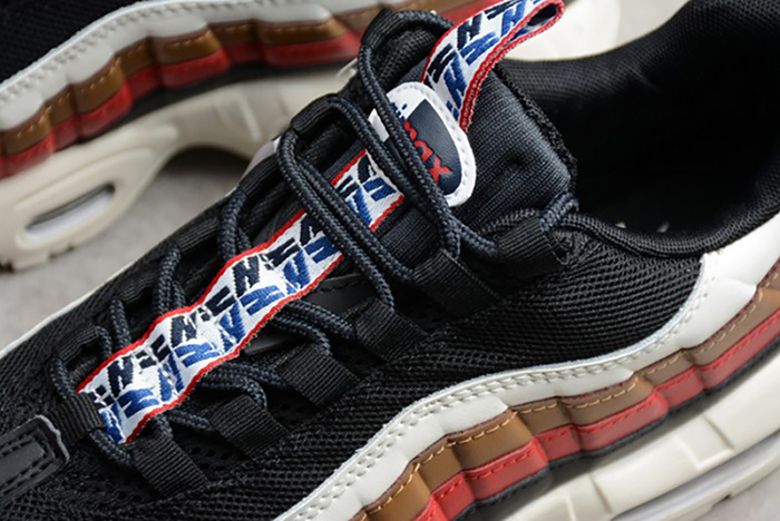 nike Air Max 95 "Pull Tab" Pack black/ sail-ale brown-gym red AJ4077-002