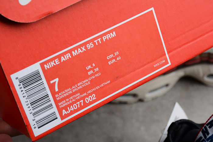 nike Air Max 95 "Pull Tab" Pack black/ sail-ale brown-gym red AJ4077-002