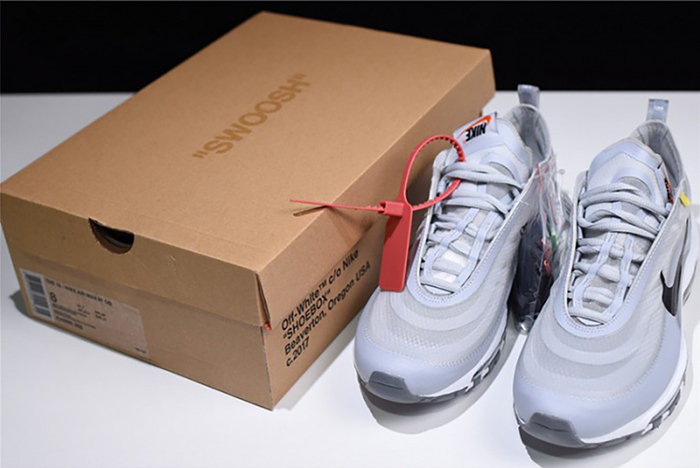 Off White Nike Shoes Nike Air Max 97 Grey AJ4585-002