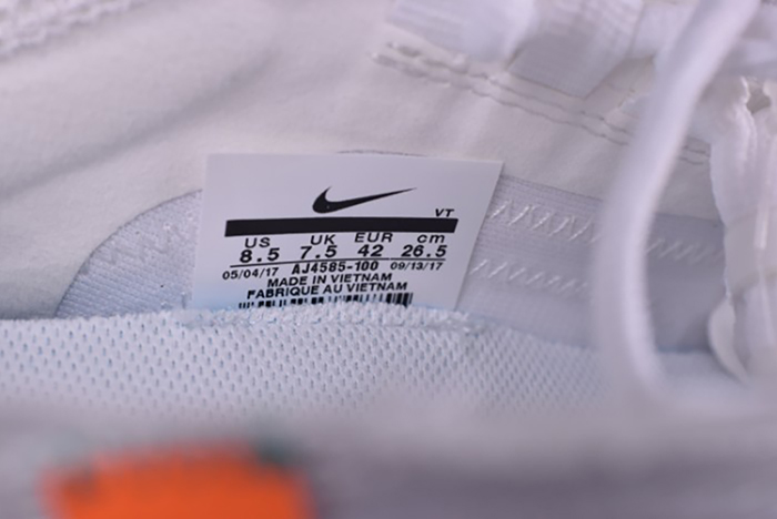 Off White X Air Max 97 The Ten White Cone Ice Blue AJ4585-100