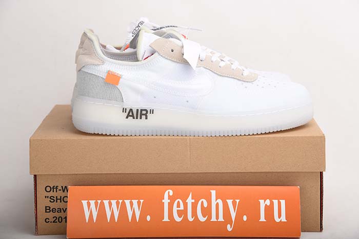 NIKE AIR FORCE 1 LOW OFF-WHITE All White AO4606-100