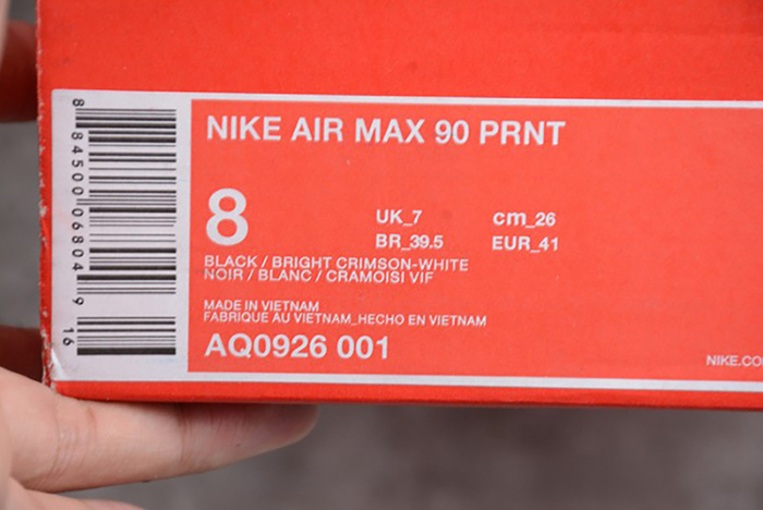 AIR MAX 90 PRNT "We Love Nike" - Nike - AQ0926-001