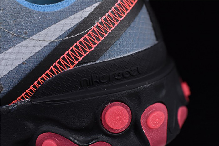 Nike React Element 87 Blue Chill Solar Red AQ1090-006