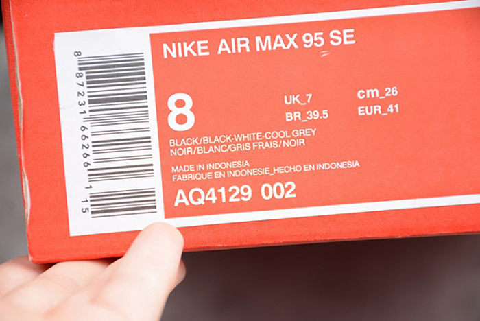 Nike Air Max 95 Se "pull Tab" - Nike - AQ4129-002