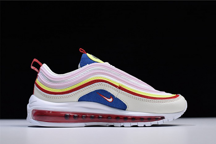 Nike Air Max 97 SE "Corduroy" Sail/Volt Glow/Arctic Pink womens AQ4137-101