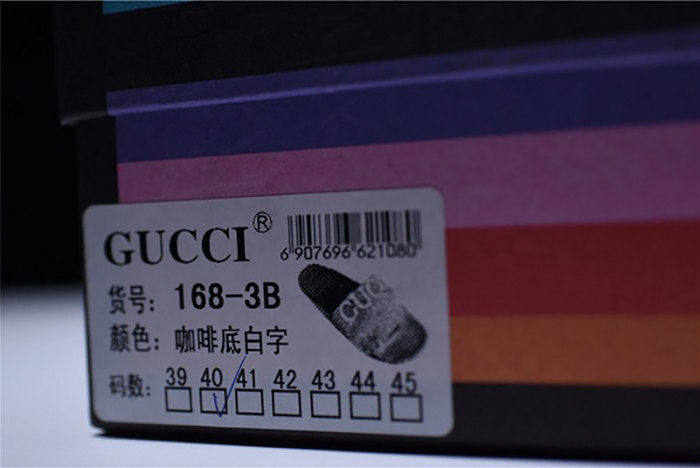 GUCCI Leather SLIDE SANDAL with gg logo mens