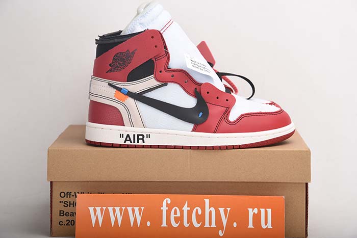 Off-White Air Jordan 1 Retro Chicago The Ten AA3834-101