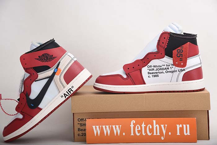 Off-White Air Jordan 1 Retro Chicago The Ten AA3834-101