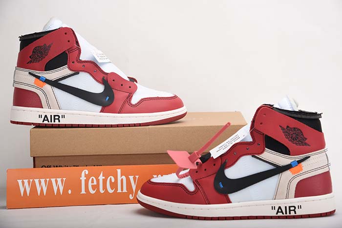 Off-White Air Jordan 1 Retro Chicago The Ten AA3834-101